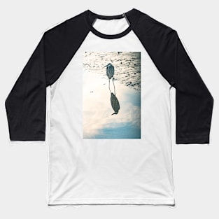 reflections of a blue heron Baseball T-Shirt